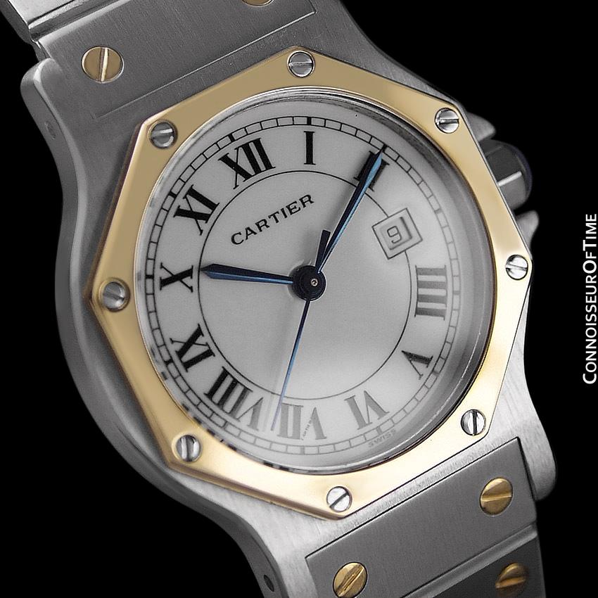 cartier santos octagon mens