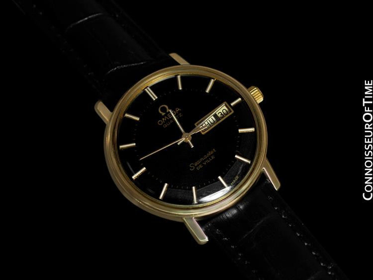 1978 Omega Seamaster De Ville Classic Vintage Mens Watch, 10K Gold