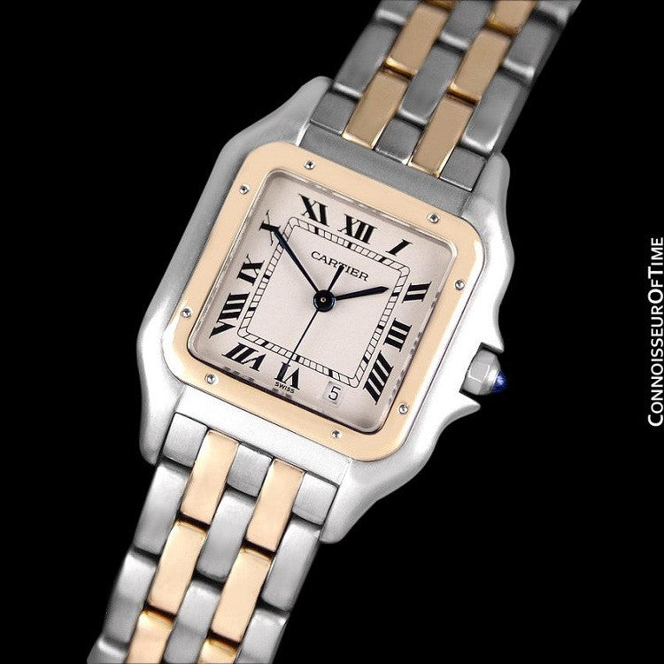Cartier Panthere Two-Tone Mens Midsize / Unisex Watch, Date - Stainles ...