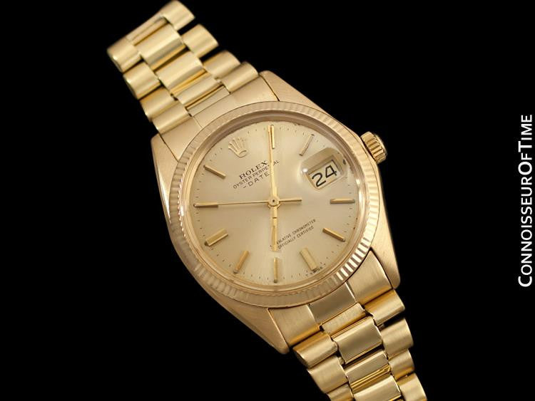 rolex oyster perpetual gold mens