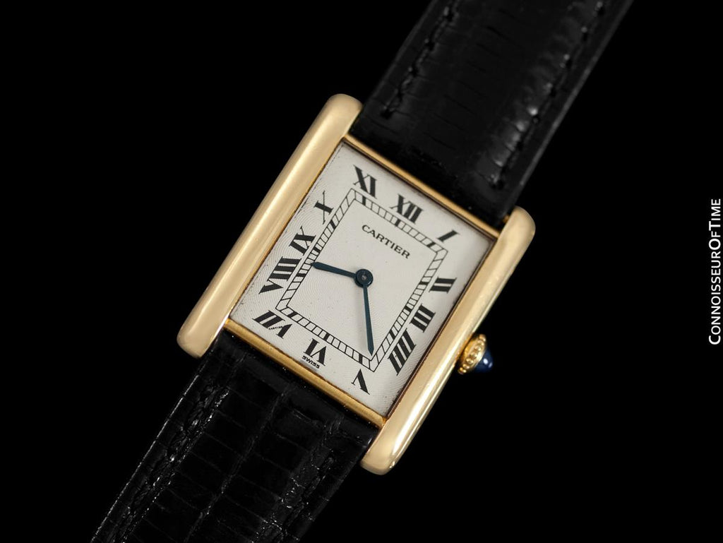 cartier tank watch 1960s