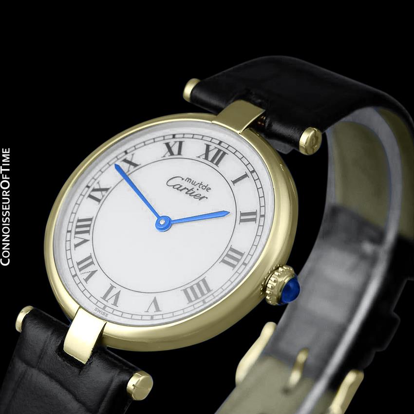 cartier vendome mens watch