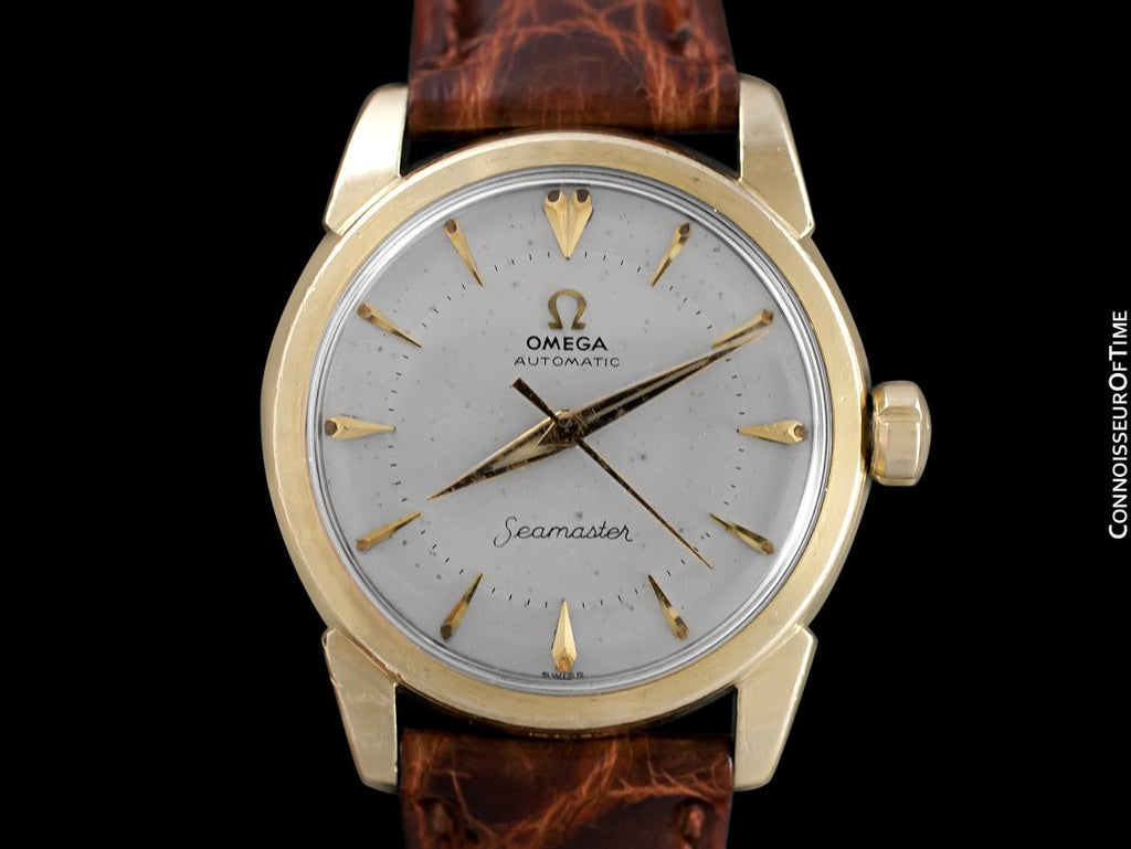 omega seamaster 14k gold filled