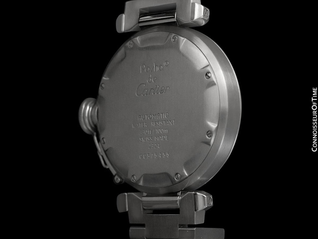 pasha de cartier automatic water resistant 330ft 100m