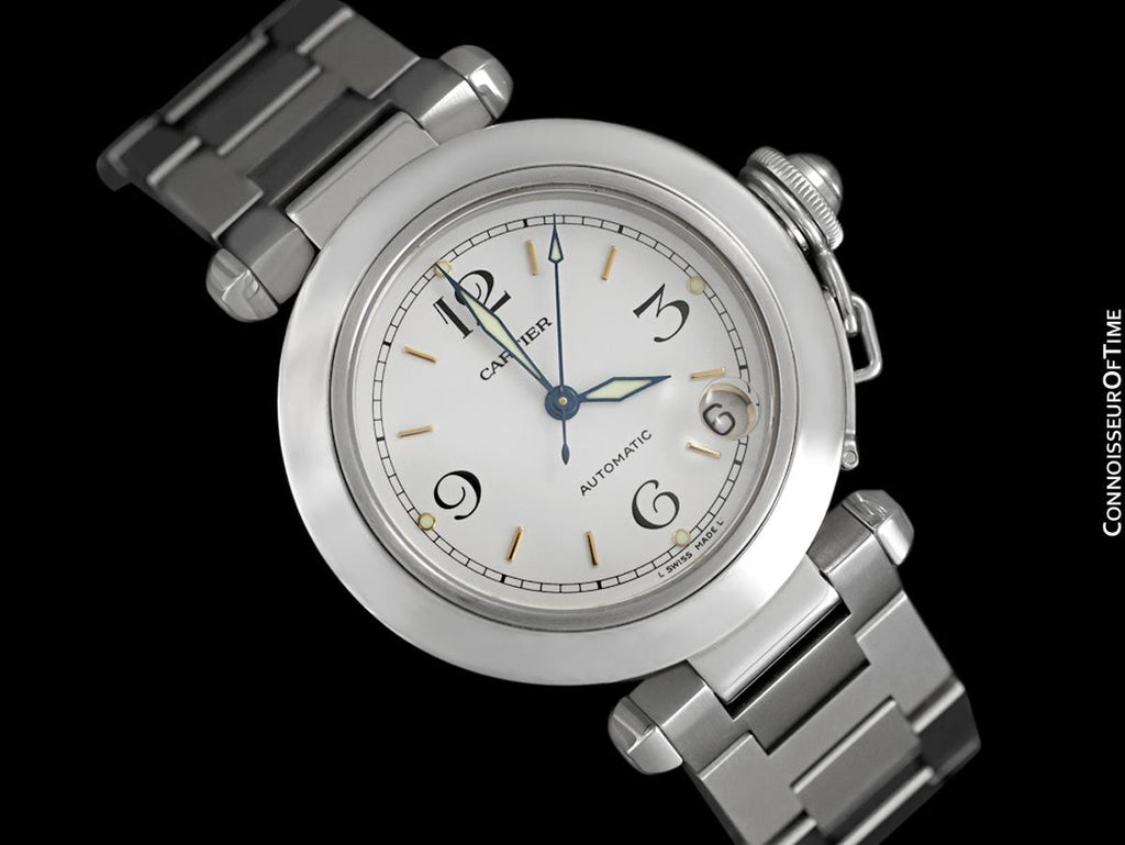 cartier pasha midsize automatic watch