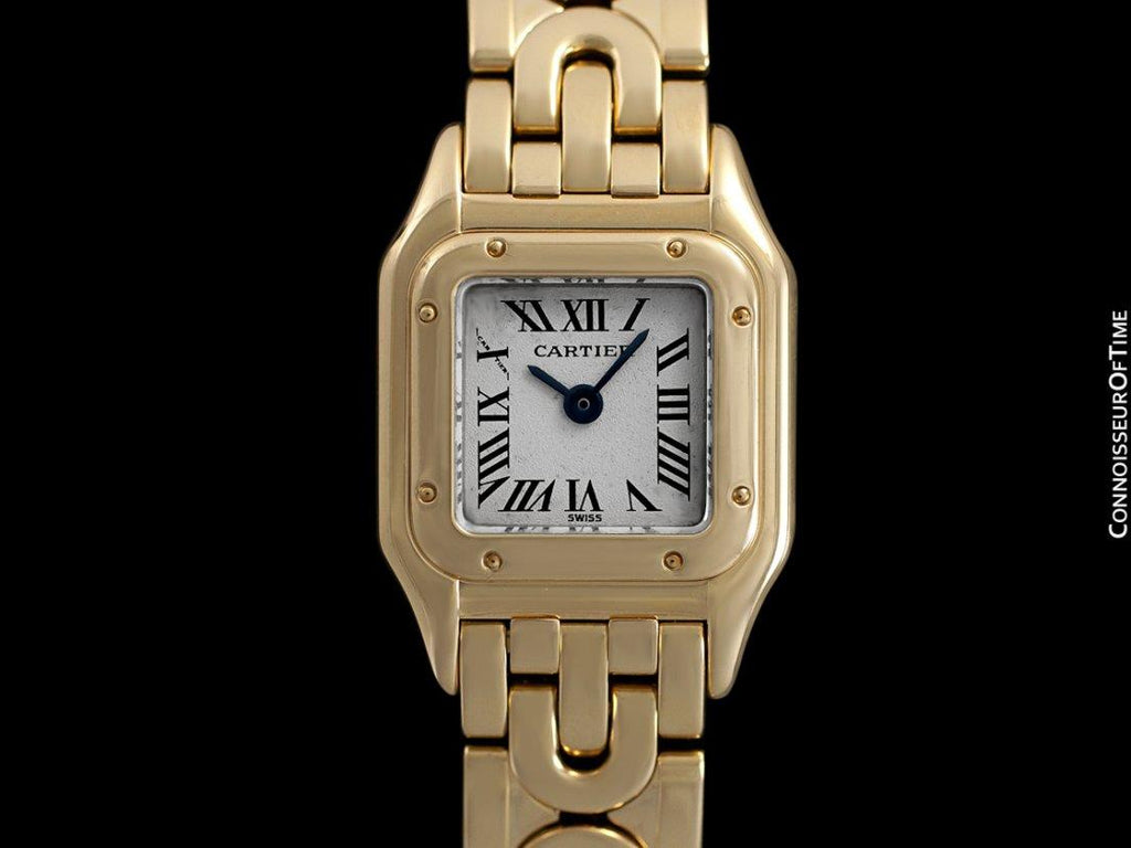 Cartier Panthere Mini (Panther) Special Edition Ladies Watch - 18K Gol ...