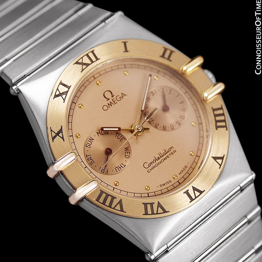 omega constellation day date quartz