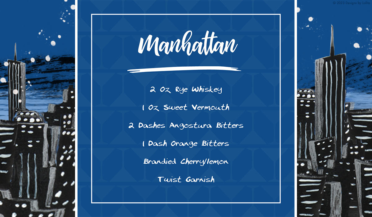 Manhattan Recipe