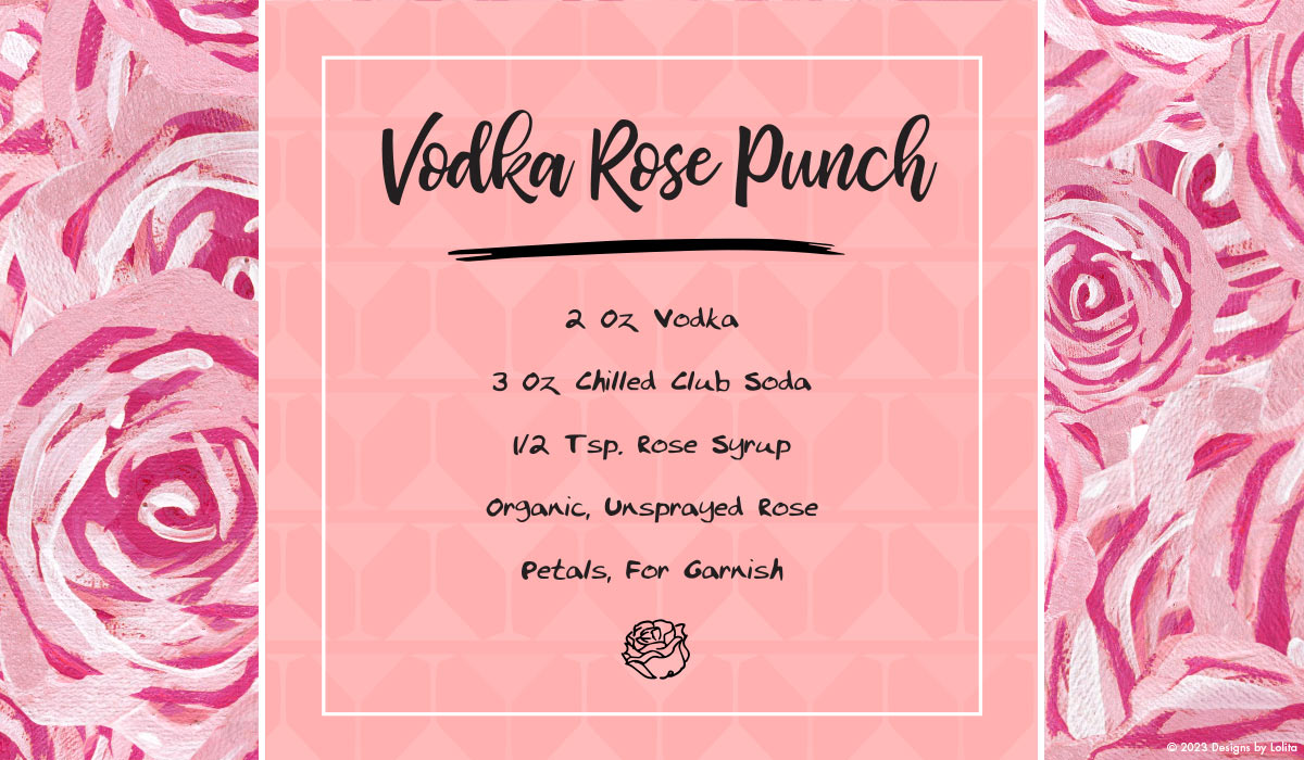 Vodka Rose Punch Recipe