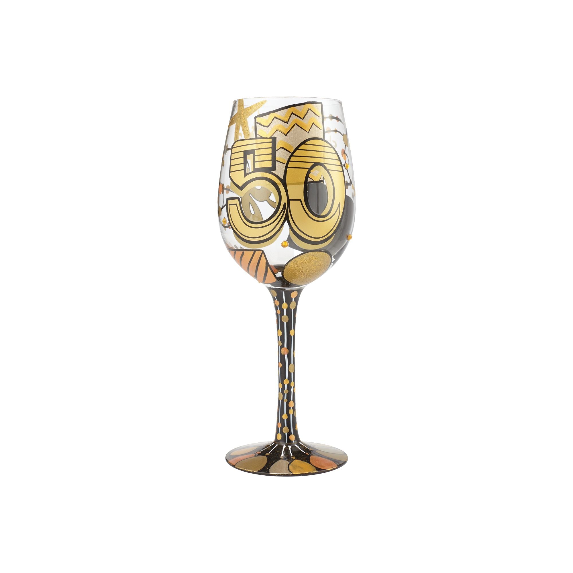 birthday wine glasses