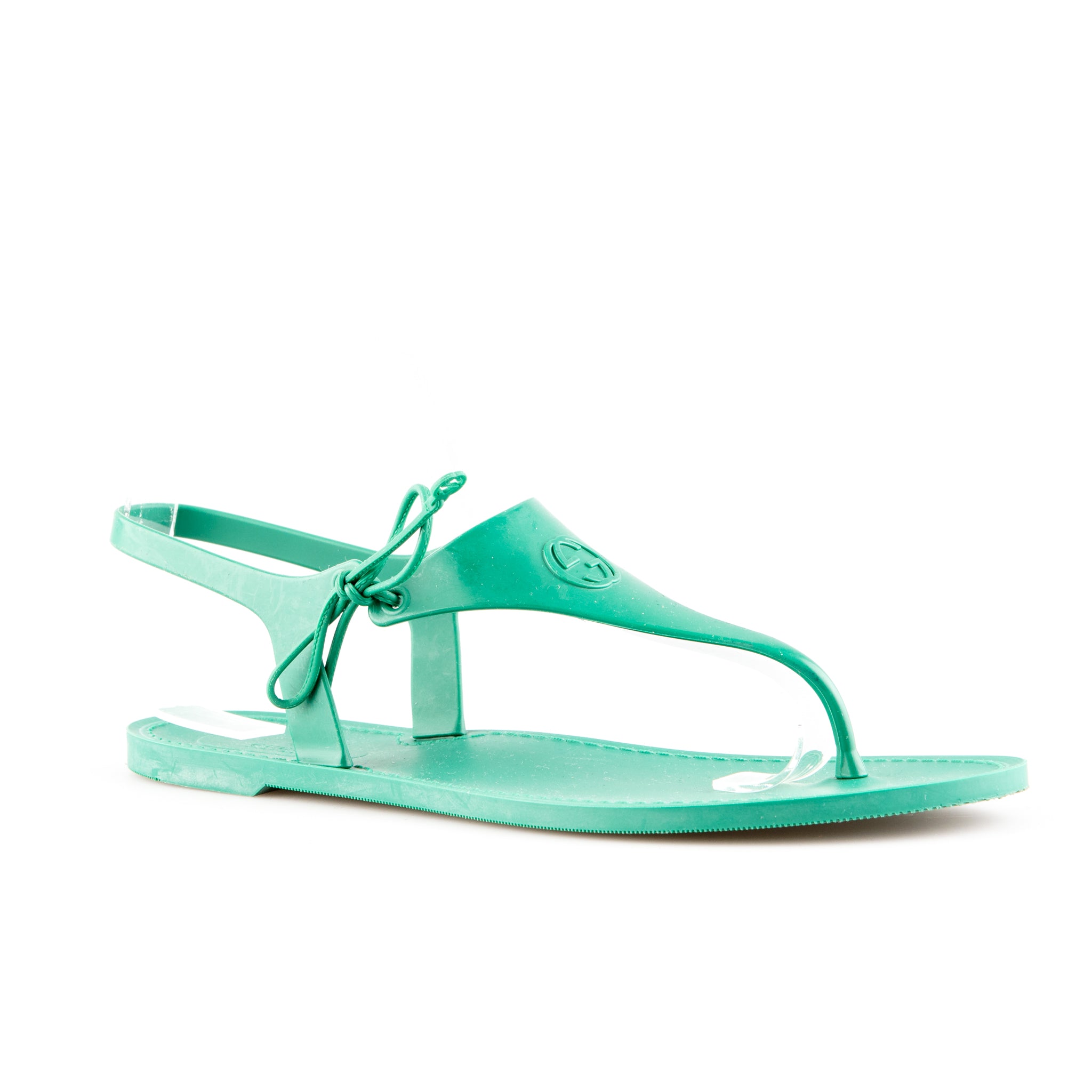 gucci rubber thong sandals