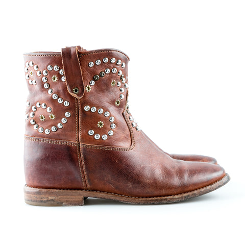 isabel marant caleen studded boots