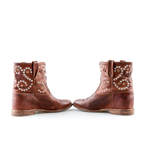 isabel marant caleen studded boots