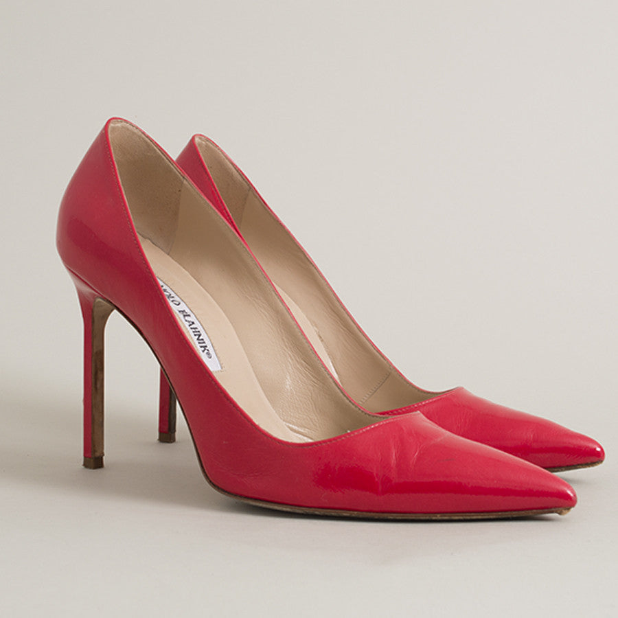 manolo blahnik shoes red