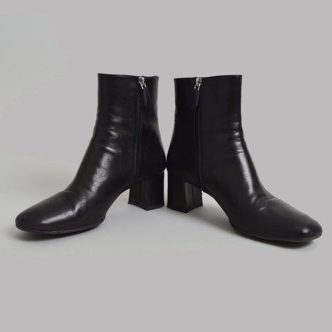 prada square toe boots