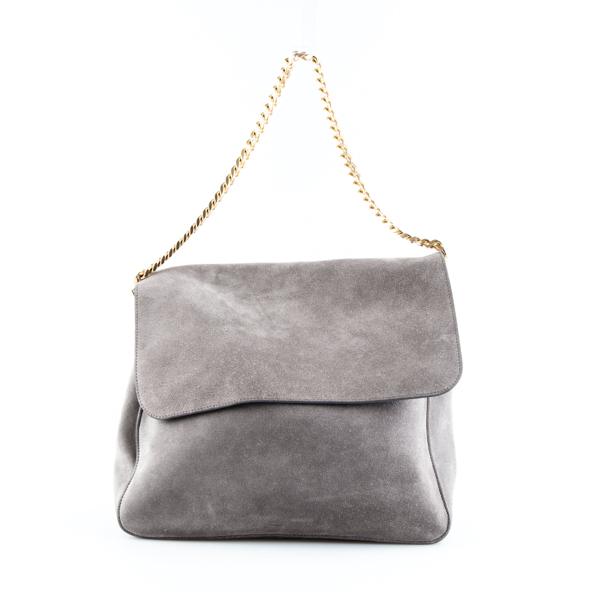 celine gourmette suede bag