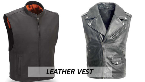 leather vest