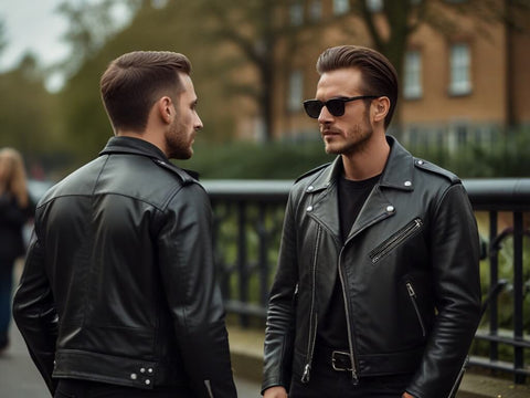 How to Wear a Leather Biker Jacket – Lusso Leather