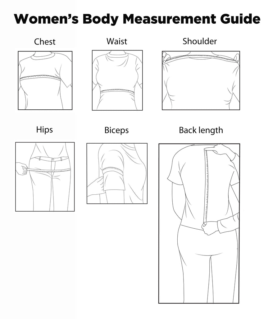 How To Measure Jacket Size Chart