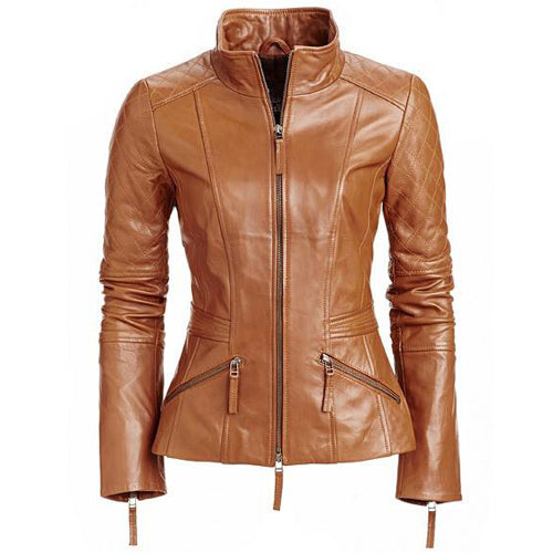 leather jacket for girl online shopping