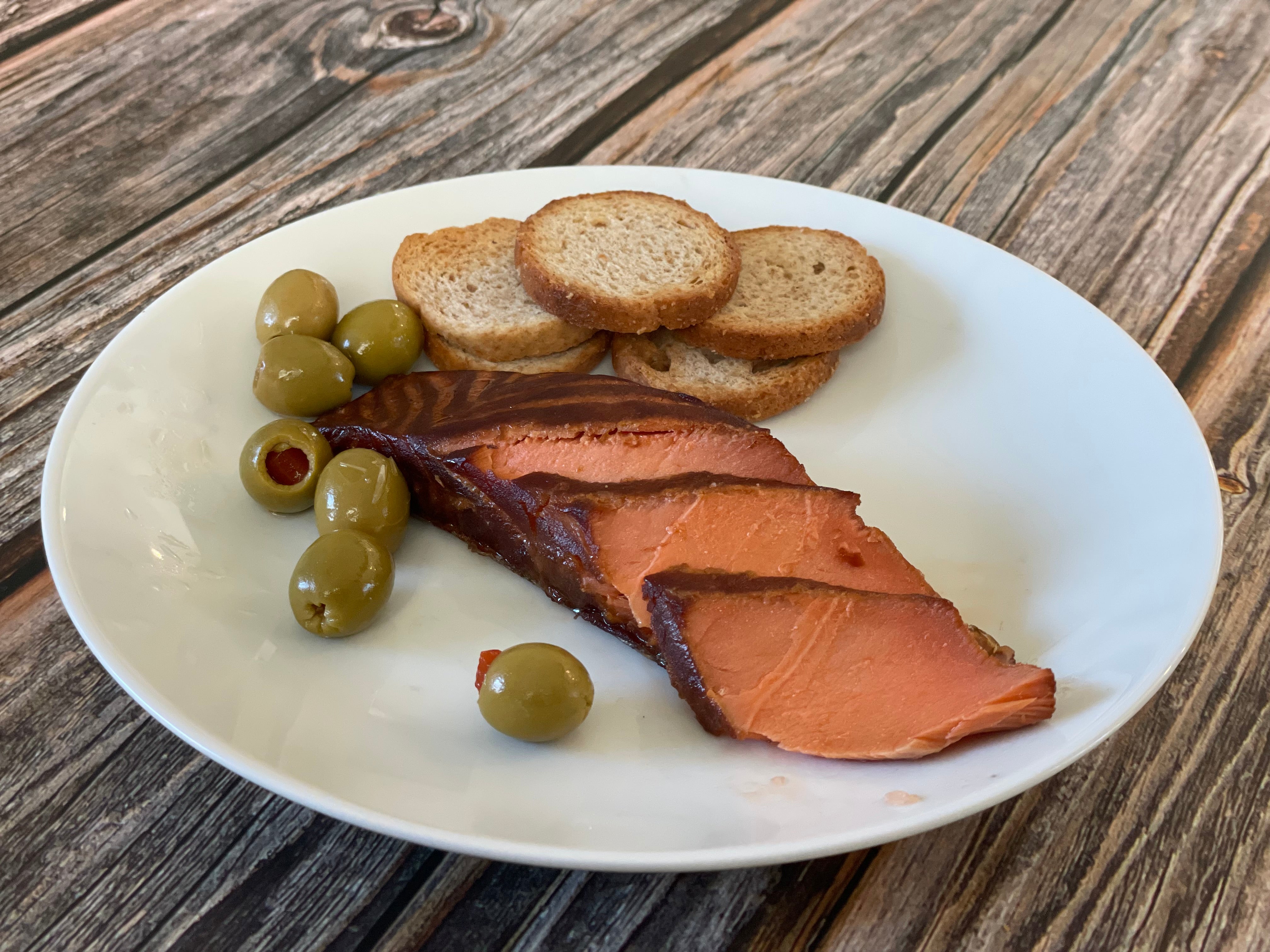 Image of Copper River King Salmon, SMOKED (irregular portions)