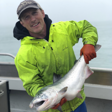 premium handling of copper river coho salmon