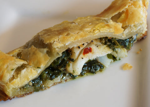 Pacific Cod Pesto Pastry