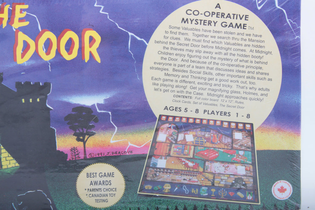 The Secret Door A Co Operative Mystery Game Family Pastimes Board Game Family Game Children Vintage Toys Vintage Nostalgia 161203