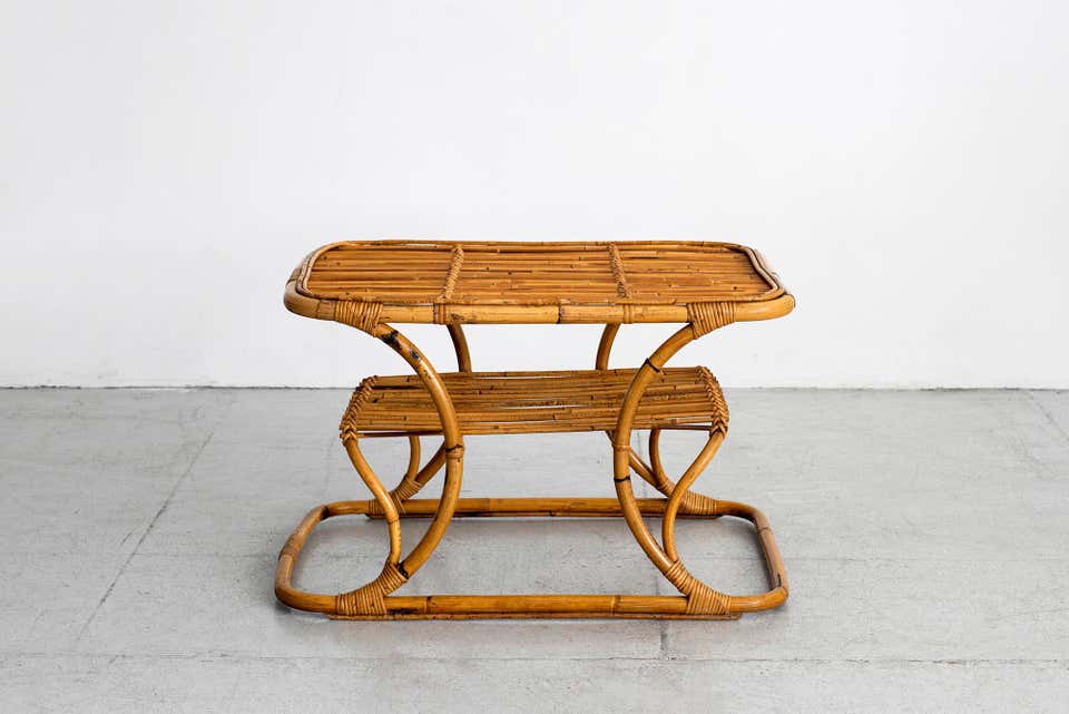 Vintage Coffee Table - Orange Furniture Los Angeles