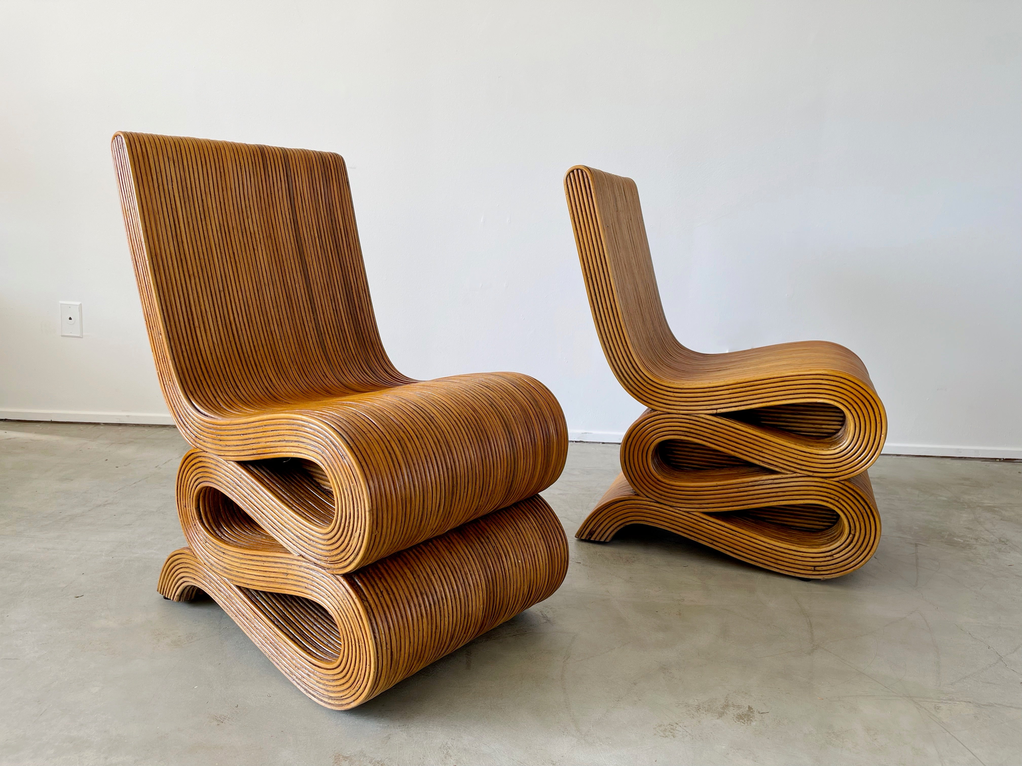 bamboo style chairs