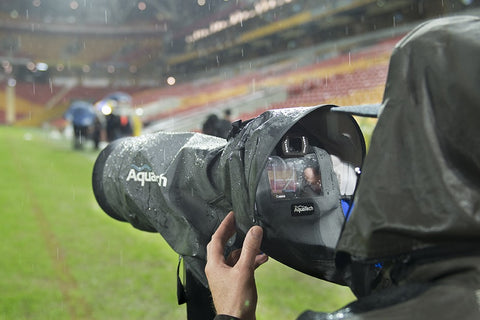 AquaTech eyepiece at a sporting event