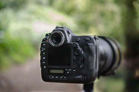 AquaTech eyepiece on a camera