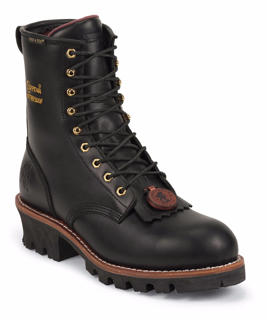 tall logger boots