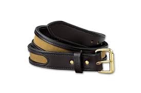Filson 1 1/2" Leather & Twill Double Belt Style 30054