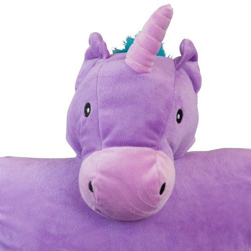 unicorn stuffed animal pillow