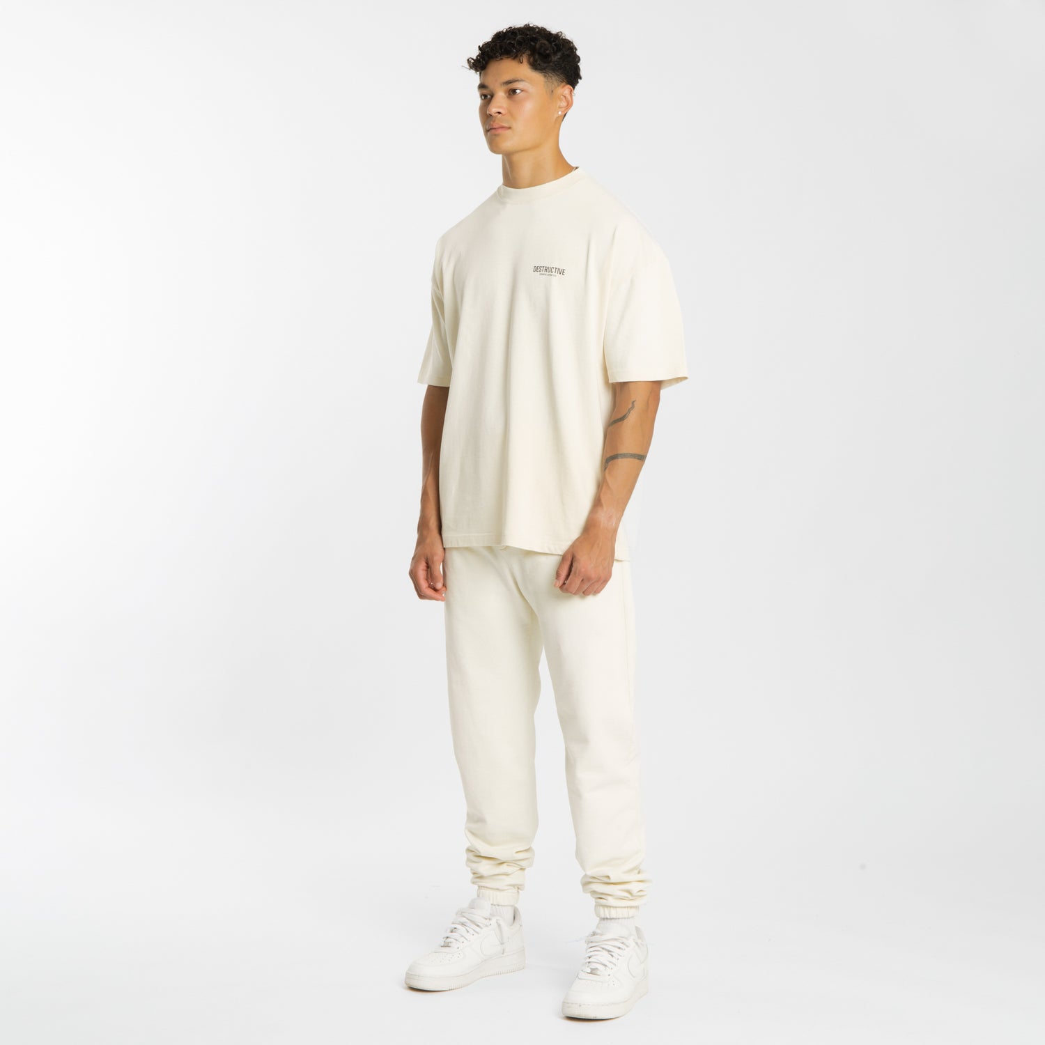 Essential Aesthetics T-Shirt - Flat White