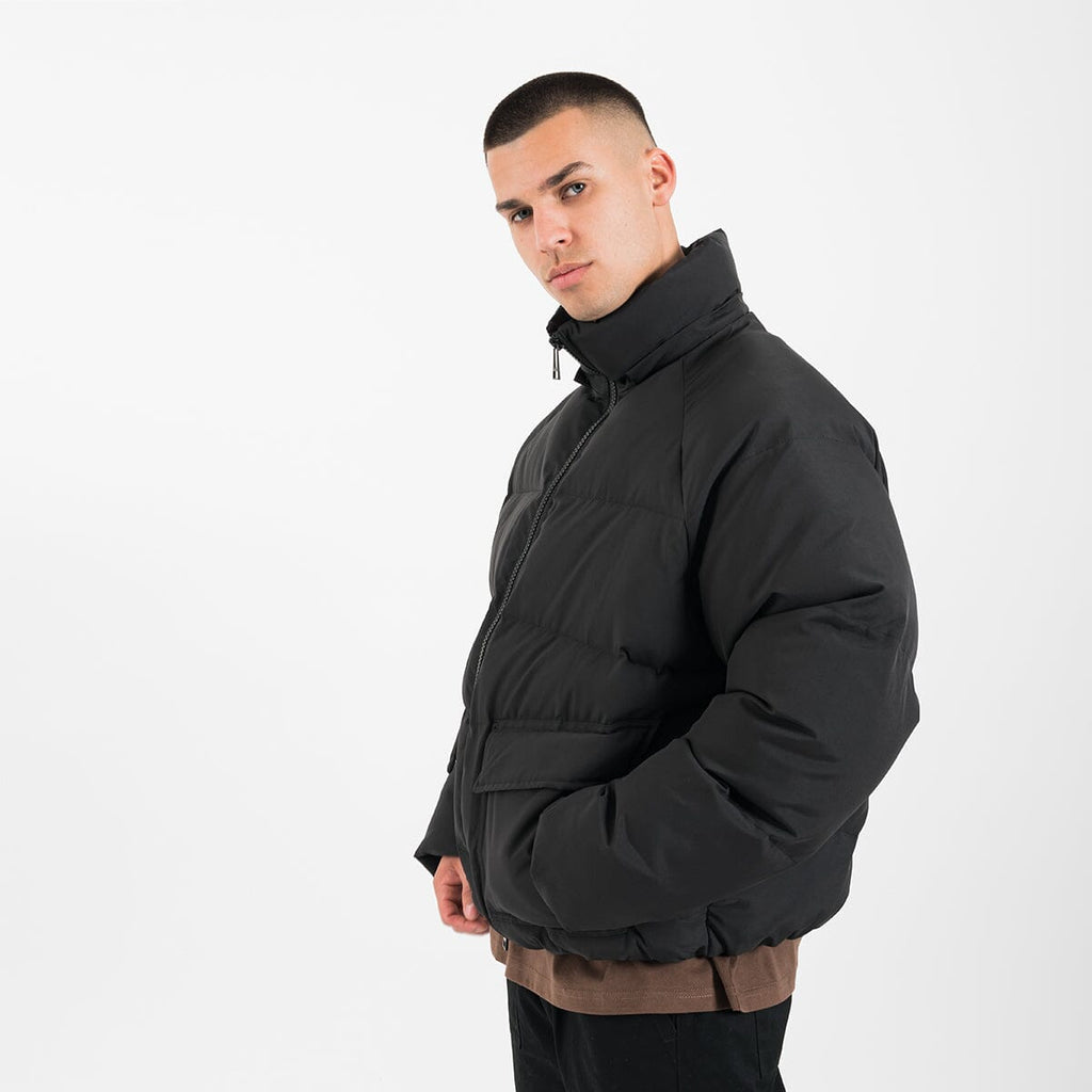 FANOSTUDIOS DETACHABLE HOOD DOWN JACKET-