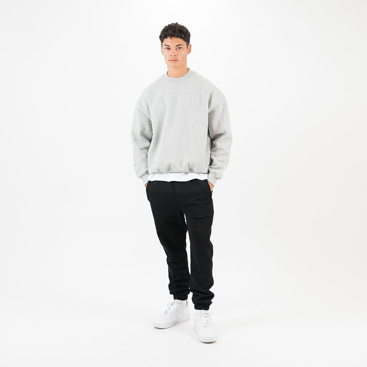 Sweatshirt - Marl Grey