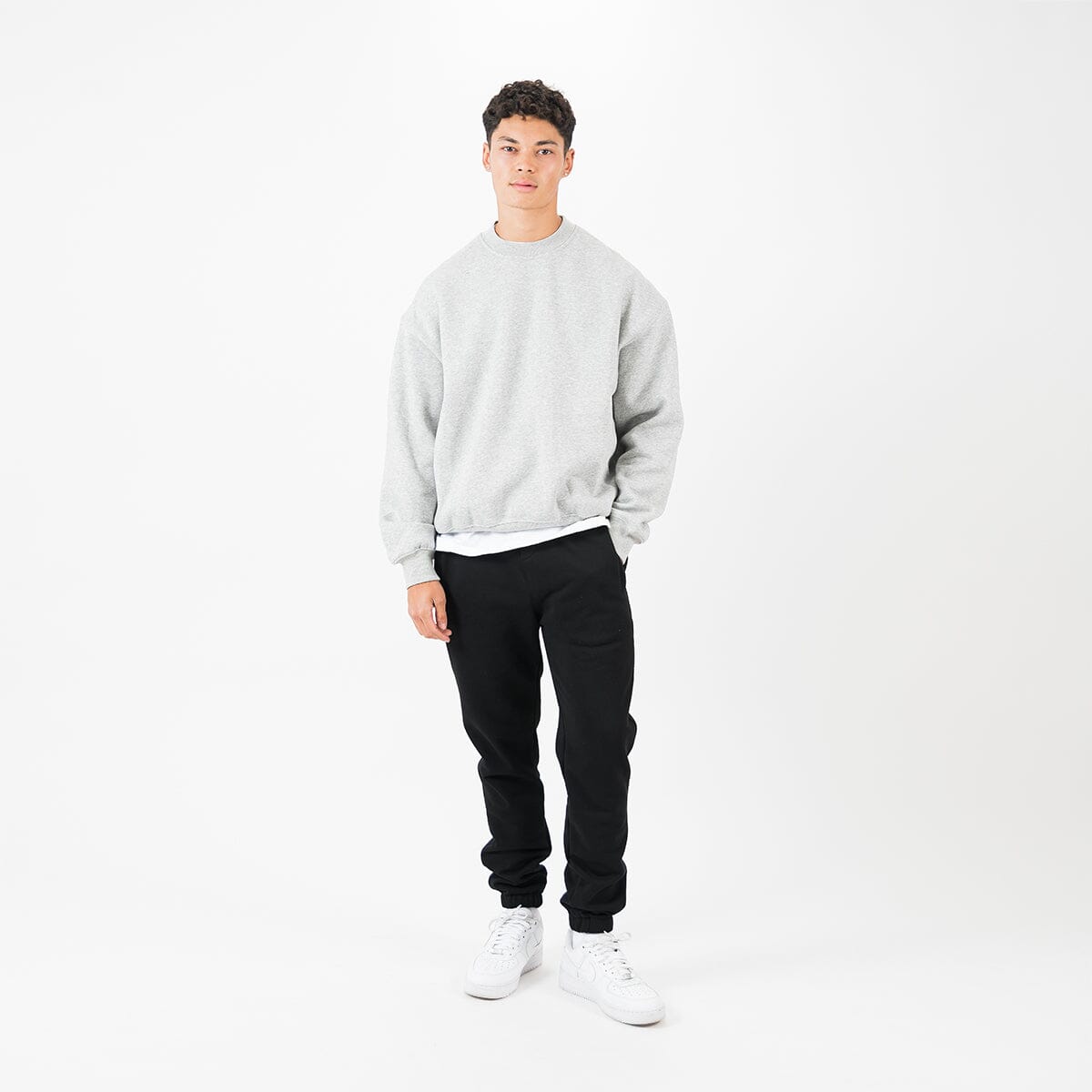 Sweatshirt - Marl Grey