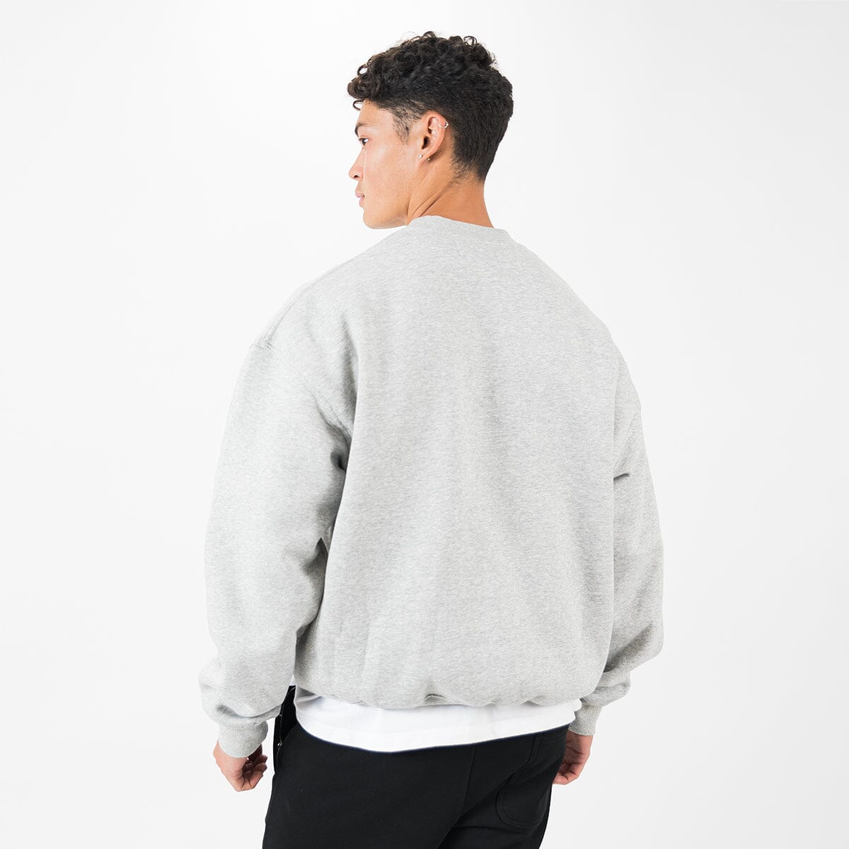 Sweatshirt - Marl Grey