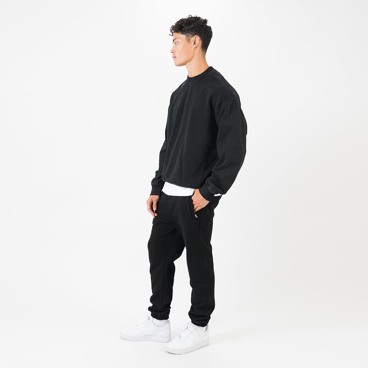 Sweatshirt - Washed Black