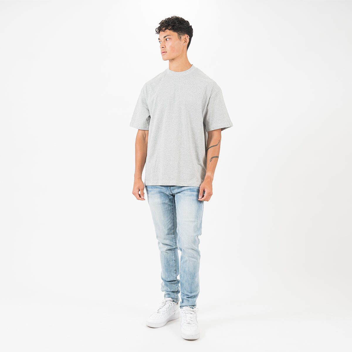 T-Shirt - Marl Grey