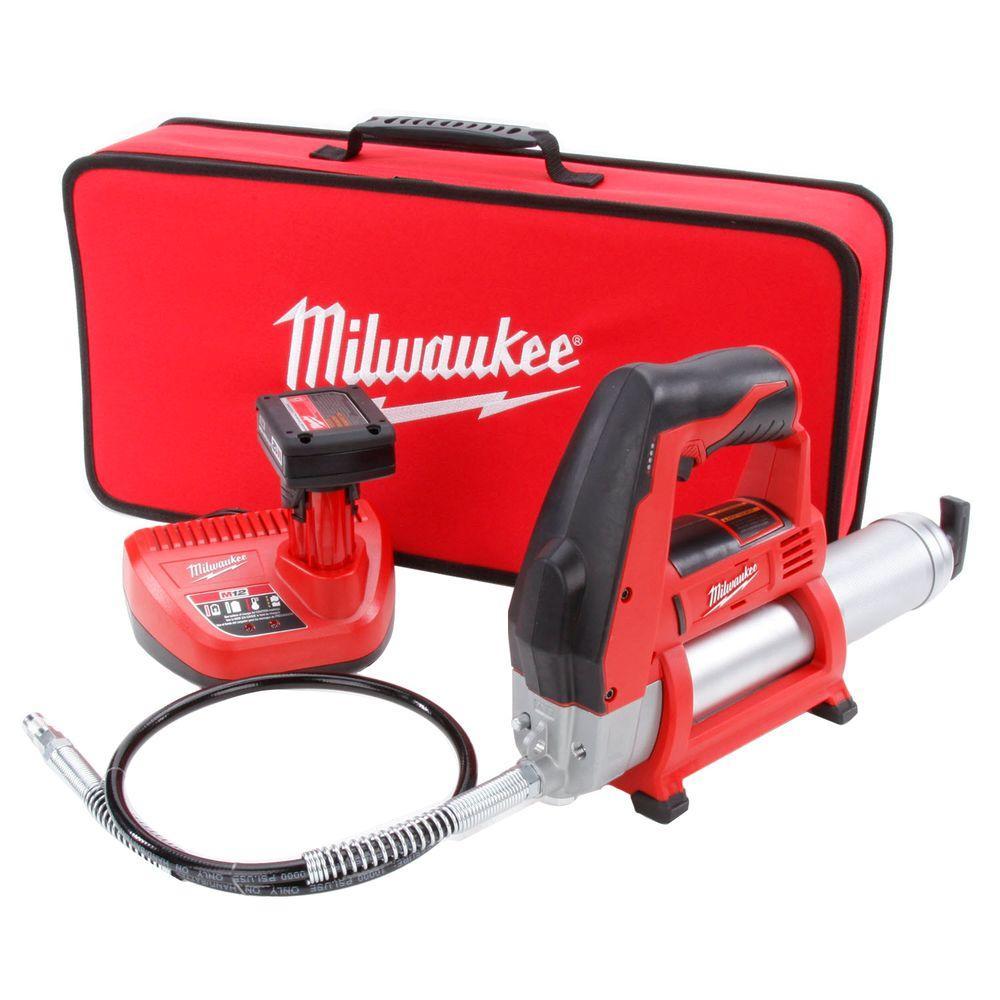 Engrasadora Milwaukee A Batería 18v 2 Vel. (sin Bat./carg.)