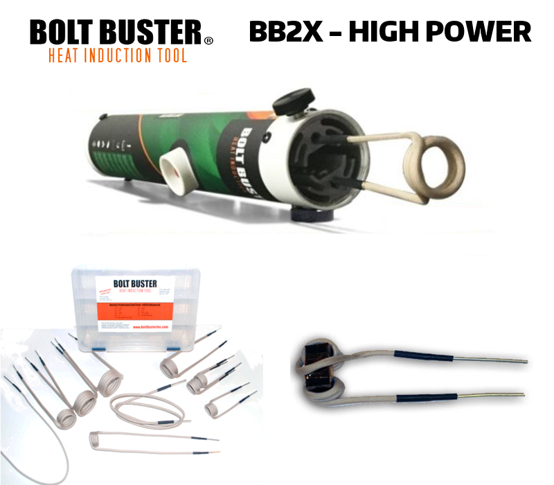 Bolt Buster Heat Induction Tool Hi Power 1,800 Watts Mag Included BB2X-ACC