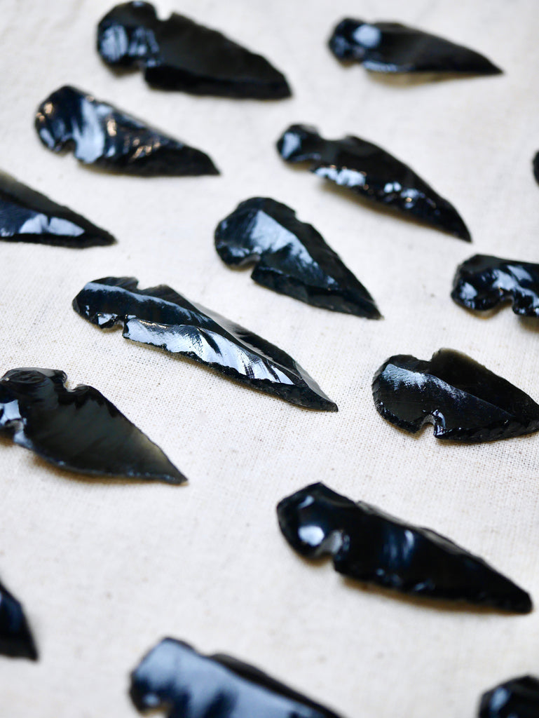 obsidian arrowheads for sale