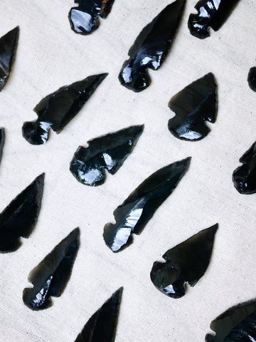 obsidian arrowhead