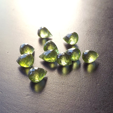 peridot gemstones