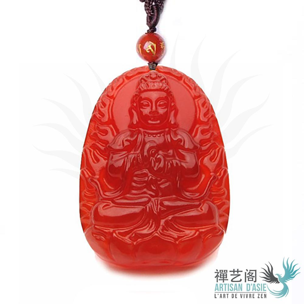 PENDANT SIGNS OF THE ZODIAC IN RED AGATE