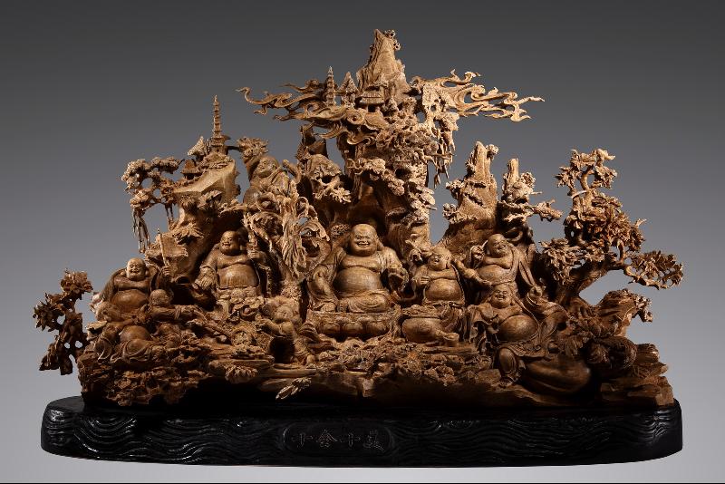 sculpture-bouddha-bois-oud-agar