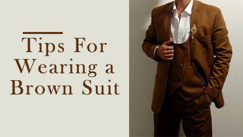 How to wear brown suit | Tips for wearing a Brown Suit – Flex Suits